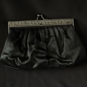 🌷 Ann Taylor Loft Convertible Black Evening Bag